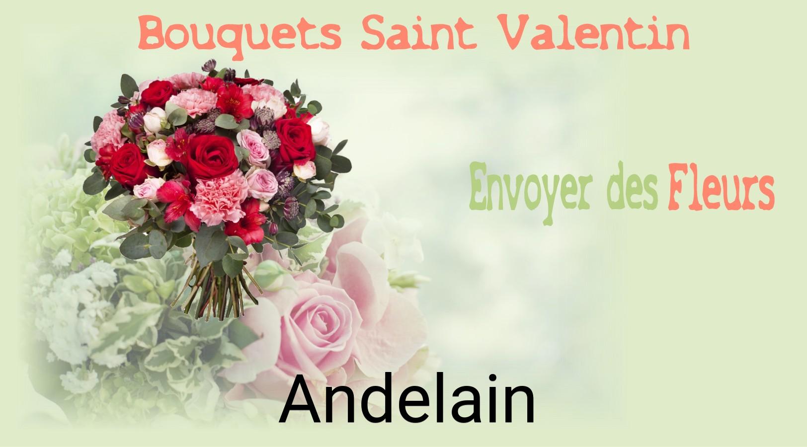 Roses de Saint-Valentin livrées à Andelain